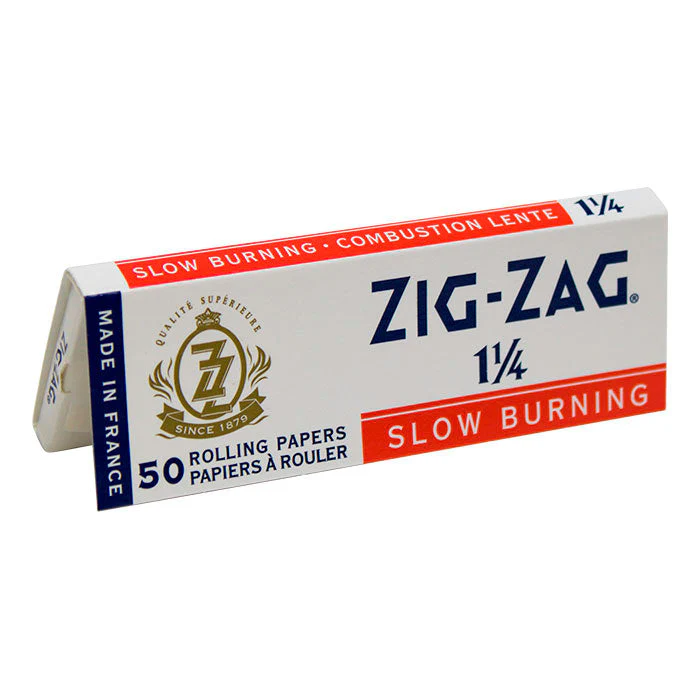 Zig-Zag 1 1/4 White