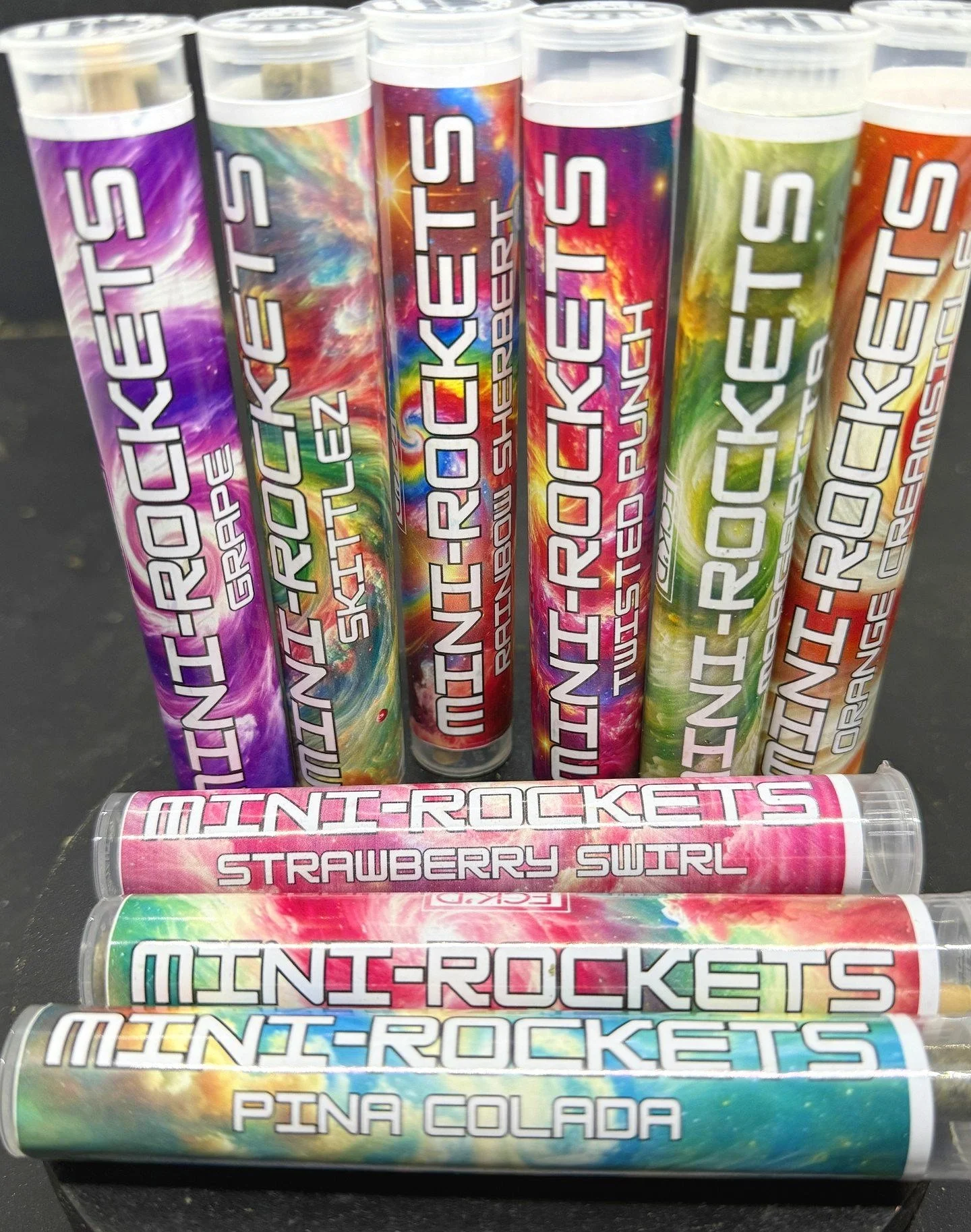 Mini Rockets Pre-Roll 3 Pack